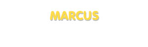 Der Vorname Marcus