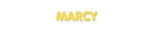 Der Vorname Marcy