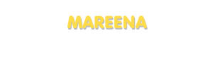 Der Vorname Mareena