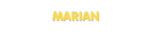 Der Vorname Marian