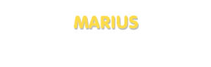 Der Vorname Marius