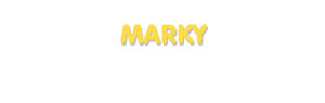 Der Vorname Marky