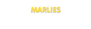 Der Vorname Marlies
