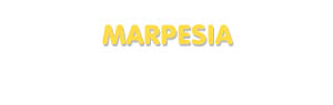 Der Vorname Marpesia