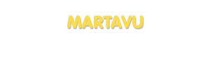 Der Vorname MartaVU