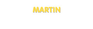 Der Vorname Martin