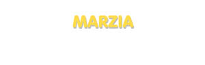Der Vorname Marzia