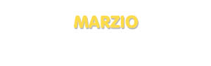 Der Vorname Marzio