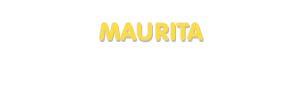 Der Vorname Maurita