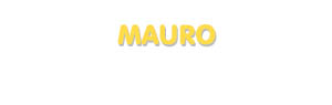 Der Vorname Mauro
