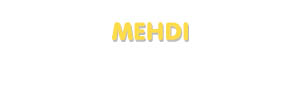 Der Vorname Mehdi
