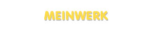 Der Vorname Meinwerk