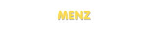 Der Vorname Menz