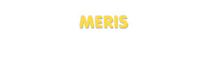 Der Vorname Meris