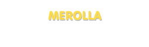 Der Vorname Merolla