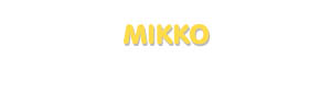 Der Vorname Mikko