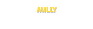 Der Vorname Milly