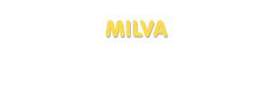 Der Vorname Milva