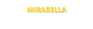Der Vorname Mirabella