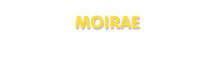 Der Vorname Moirae