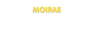 Der Vorname Moirae