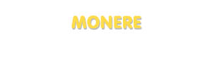 Der Vorname Monere
