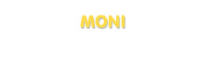 Der Vorname Moni
