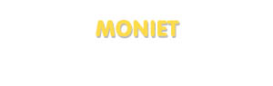 Der Vorname Moniet