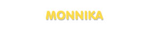 Der Vorname Monnika
