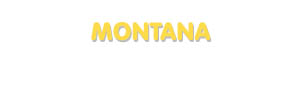 Der Vorname Montana