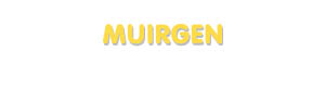 Der Vorname Muirgen