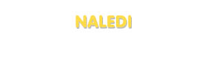 Der Vorname Naledi