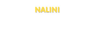 Der Vorname Nalini