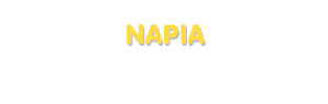 Der Vorname Napia