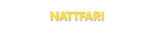 Der Vorname Nattfari