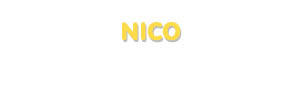 Der Vorname Nico