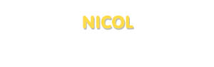 Der Vorname Nicol