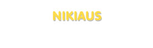 Der Vorname Nikiaus