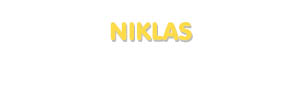 Der Vorname Niklas