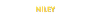 Der Vorname Niley