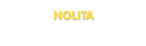 Der Vorname Nolita
