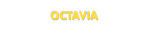 Der Vorname Octavia