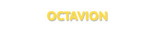 Der Vorname Octavion