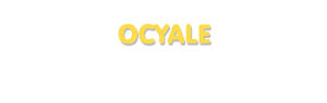 Der Vorname Ocyale