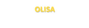 Der Vorname Olisa