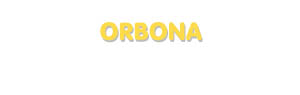 Der Vorname Orbona