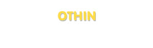 Der Vorname Othin