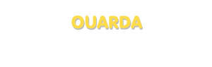 Der Vorname Ouarda