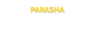 Der Vorname Parasha