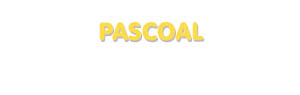 Der Vorname Pascoal